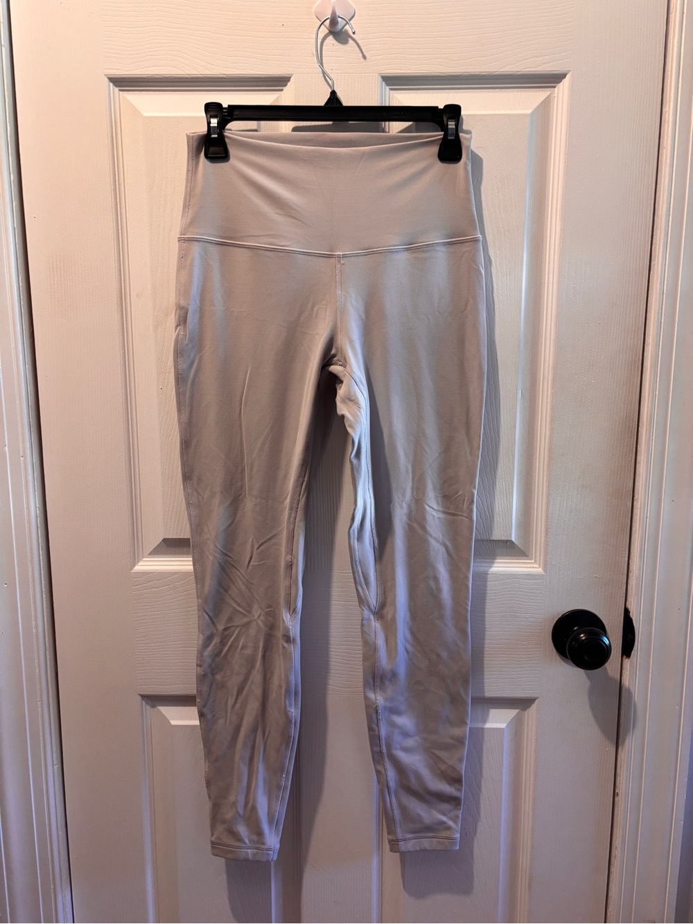 lululemon athletica Light Gray High-Rise Leggings